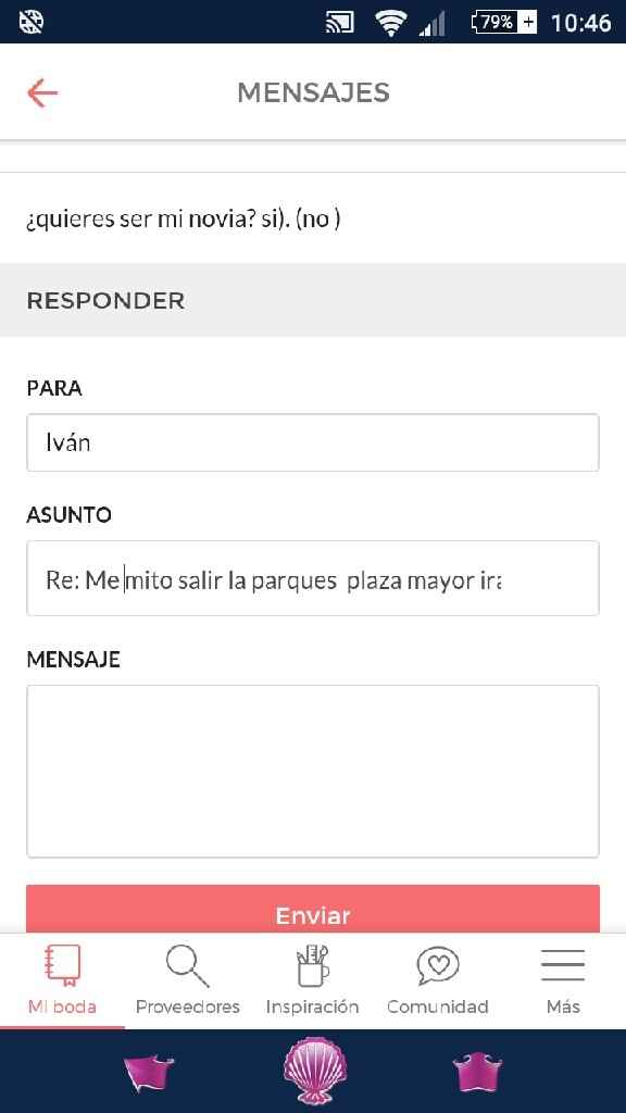 Personas locas en la app - 1