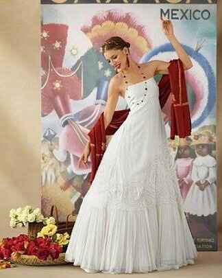 Vestidos de novia a la mexicana - 16