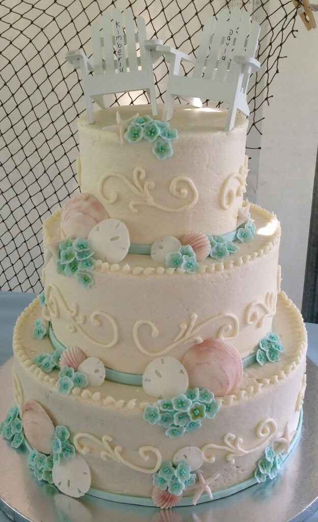 Pasteles con toques de la playa - 4