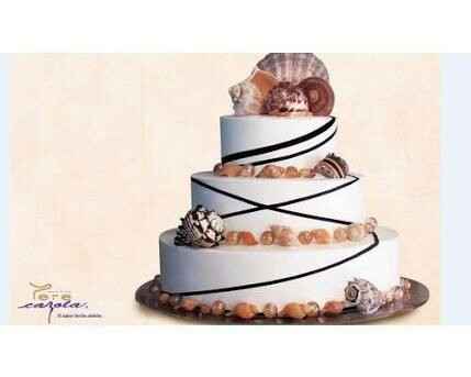 Pasteles con toques de la playa - 19