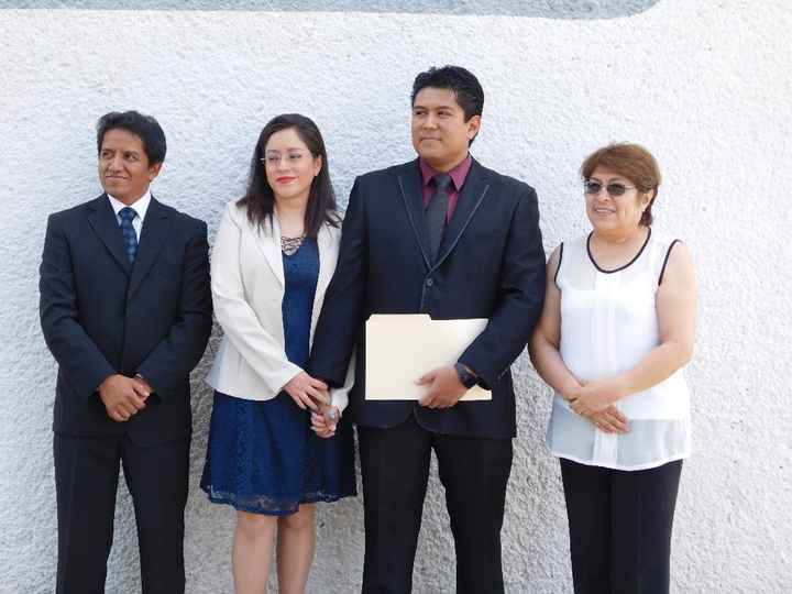 con mis suegros