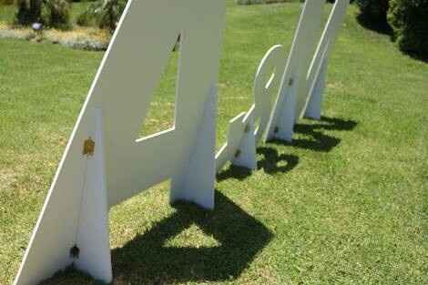 Letras en la boda - 2