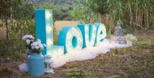 Letras en la boda - 5