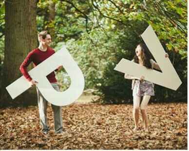 Letras en la boda - 19