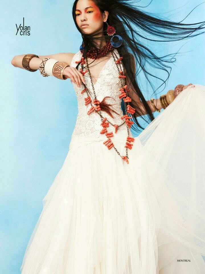 Ideas de vestido para boda maya o prehispanica - 5