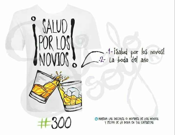 Camisetas para la despedida - 11