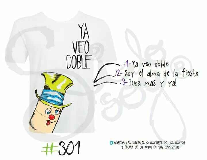 Camisetas para la despedida - 12