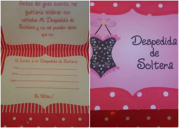 las invitaciones