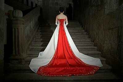 Boda en rojo "el vestido de novia" - 5