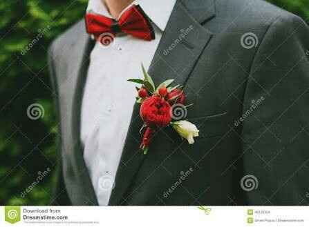 Boda en rojo "el boutonnier" - 5