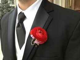 Boda en rojo "el boutonnier" - 10