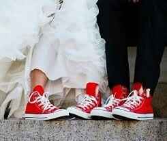 Boda en rojo "los zapatos del novio" - 3