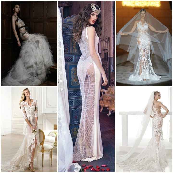 Vestidos con transparencia 1
