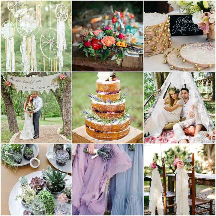 Boda BOHO