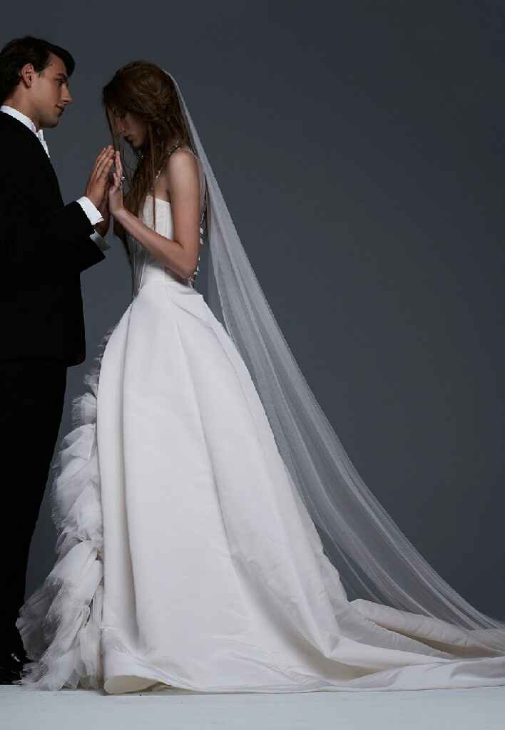 Colección primavera vera wang 2017 - 18