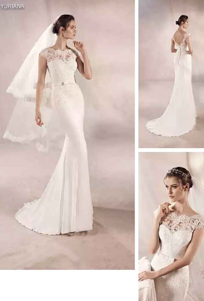 Colección 2017  white one barcelona. sirena & sheath - 1