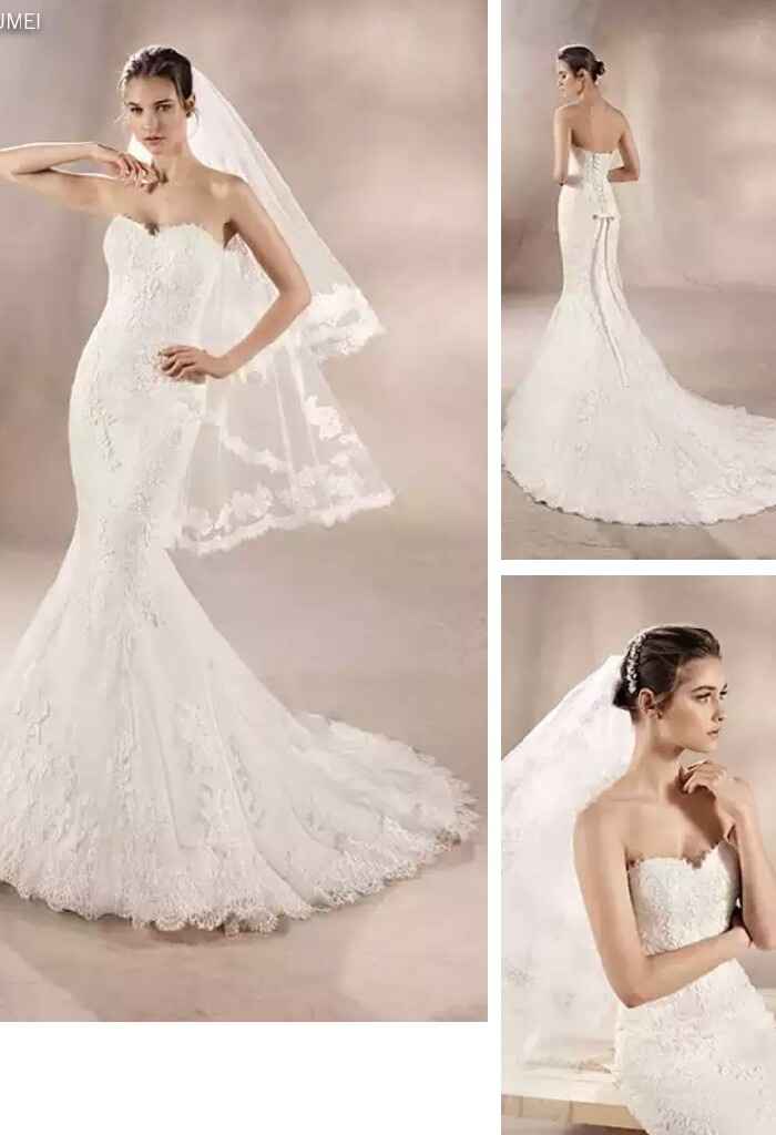 Colección 2017  white one barcelona. sirena & sheath - 4