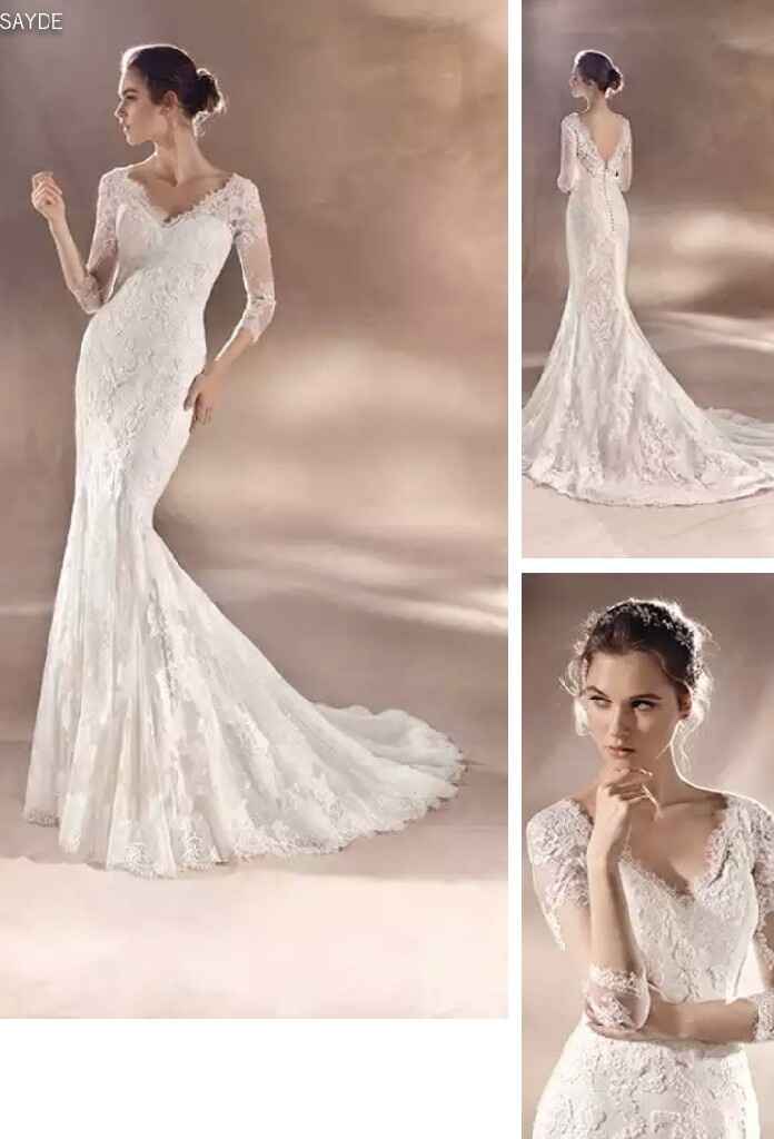 Colección 2017  white one barcelona. sirena & sheath - 5