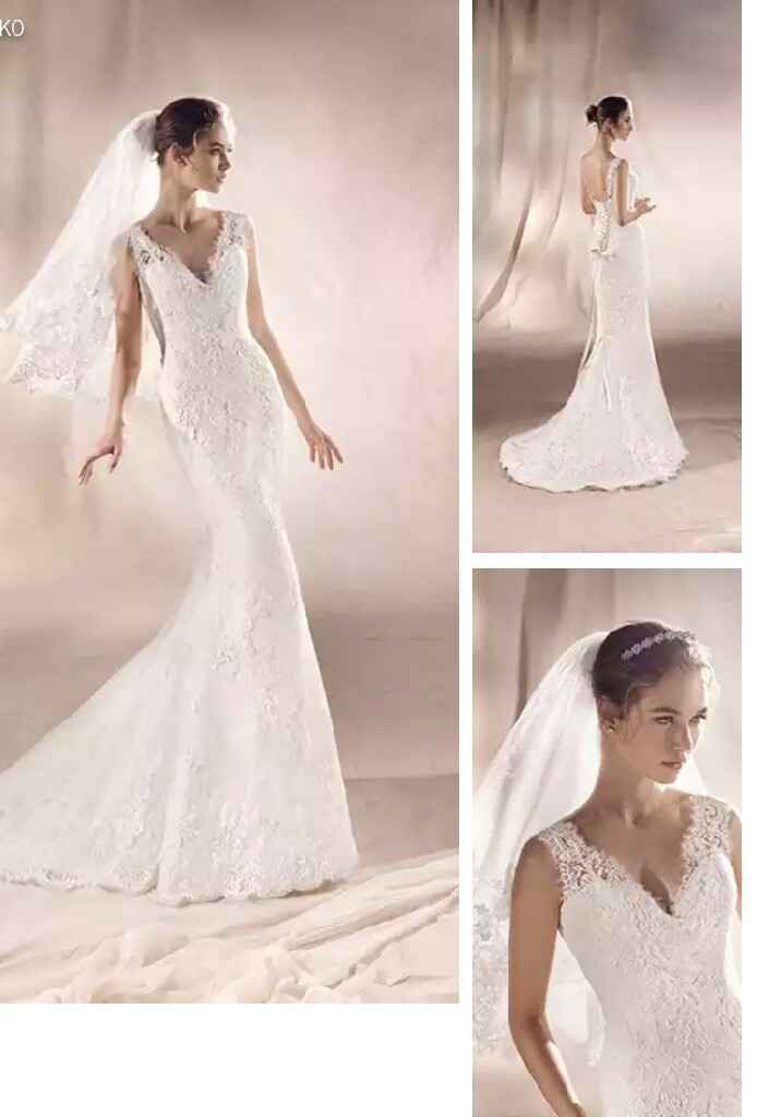 Colección 2017  white one barcelona. sirena & sheath - 8