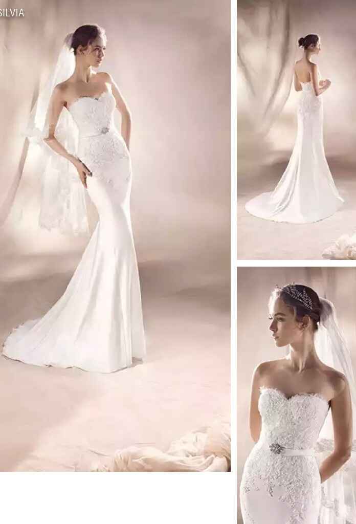 Colección 2017  white one barcelona. sirena & sheath - 12