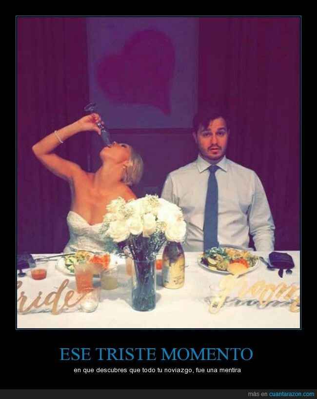 Momentos chuzcos de una boda - 7