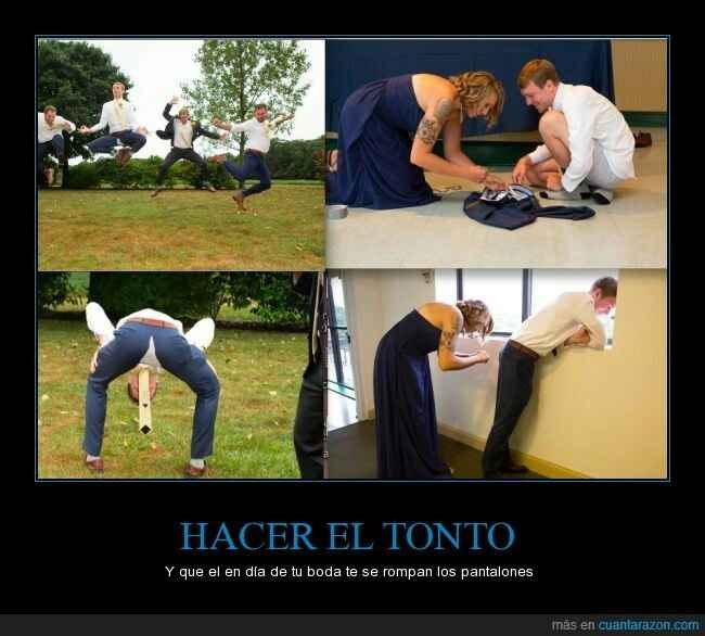 Momentos chuzcos de una boda - 9