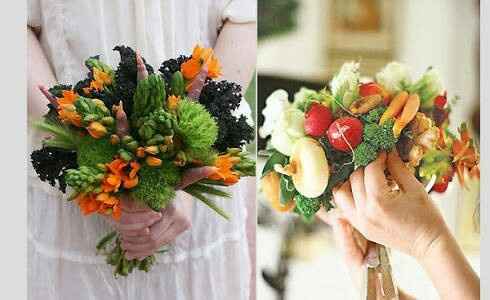 Ramo de novia,  comestible - 8