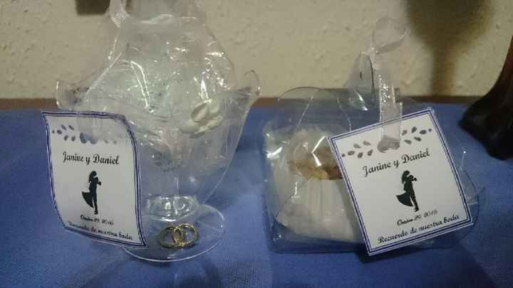 Jan casada,  detallitos de la boda - 2