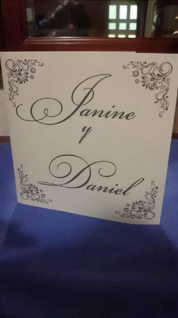 Jan casada,  detallitos de la boda - 5