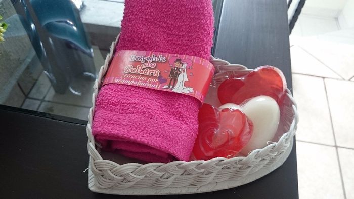 Canasta corazón blanca