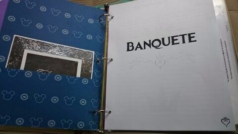 Seccion del Banquete, tengo el menu de la boda de mi hermano, para no pedir lo mismo xD