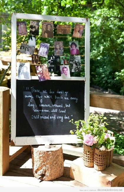 Ideas con pizarrones,  estilo vintage - 17