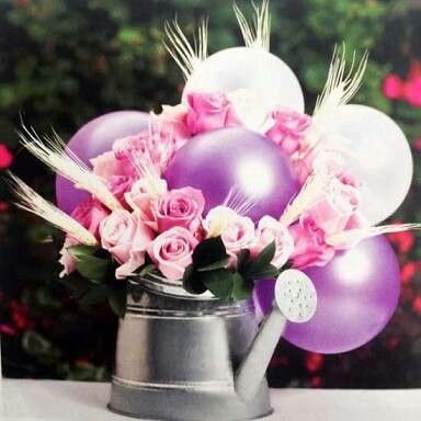 Duda..globos o flores? - 2