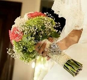 Ramo de novia,  estilo vintage - 5