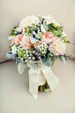 Ramo de novia,  estilo vintage - 8