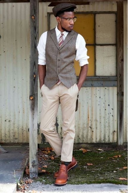 El novio,  estilo vintage - 3