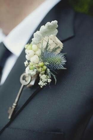 Boutonnieres, estilo vintage - 2