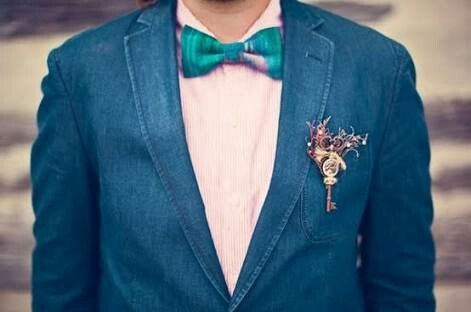 Boutonnieres, estilo vintage - 3