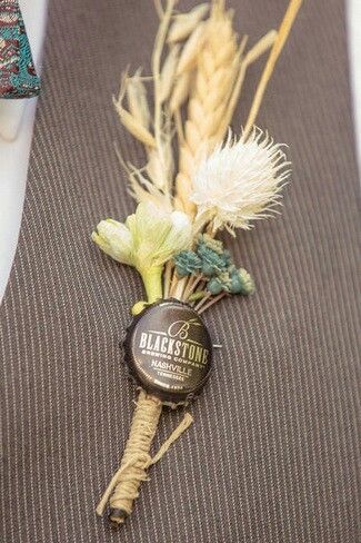 Boutonnieres, estilo vintage - 9