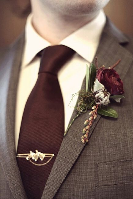 Boutonnieres, estilo vintage - 14