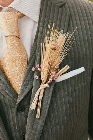 Boutonnieres, estilo vintage - 16