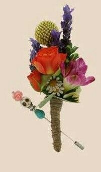Boutonnieres, estilo vintage - 18