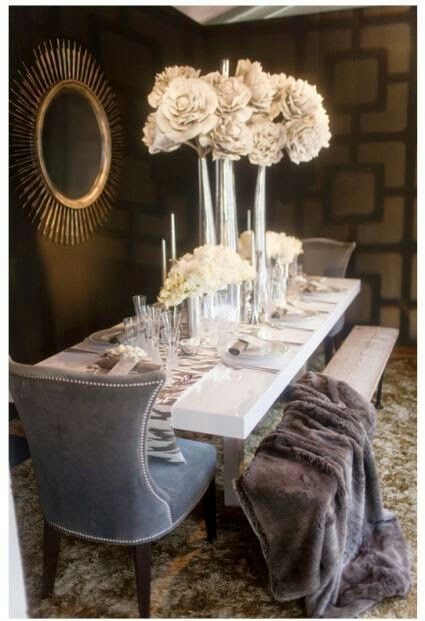 Centros de mesa, estilo vintage - 10