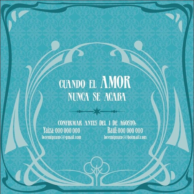 Diseños de invitaciones - 6