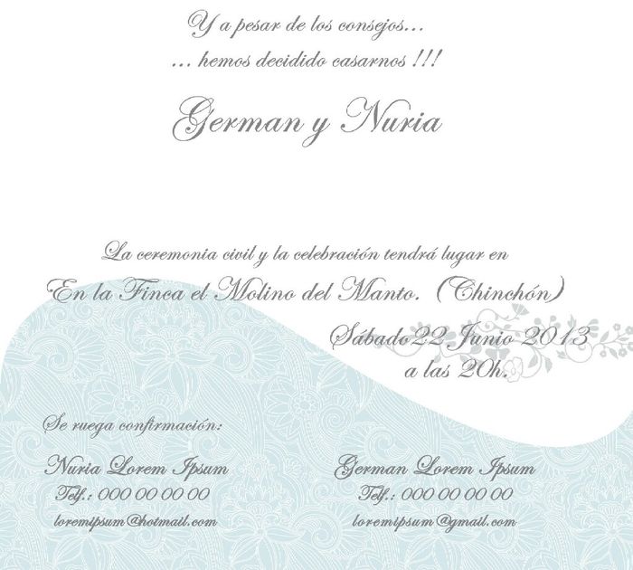 Diseños de invitaciones - 17