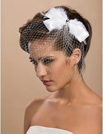 Peinados para novia,  cabello corto - 21