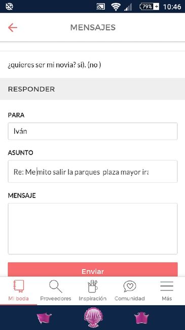 Personas locas en la app - 1