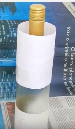 cubre el yute con papel