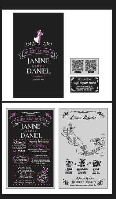 Hola futuras novias. es mi primer devate y quisiera saber su estilo de invitacion. - 1