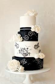 Pasteles con toques negros - 13